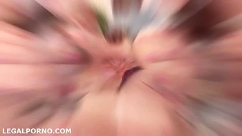 Perfect DAP. Timea Bella meets GG. 9 DAP position, no pussy