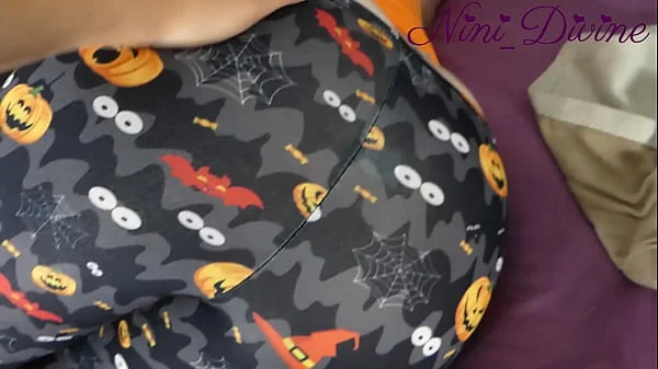 My Stepsister wants more candy and a Big Cock for Halloween!