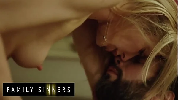 (Aiden Ashley) Has Multiple Orgasms While Riding Her Stepbrother's (Tommy Pistol) Cock - Family Sinners