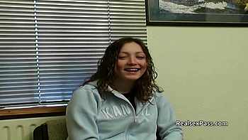 British Woman Masturbates During Porn Casting