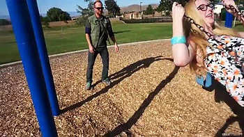 Cute blonde gets cum on glasses: Blowjob, Cowgirl  Missonary Porn