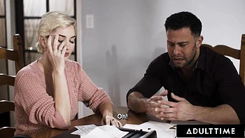 ADULT TIME - Skye Blue Fucks Her Bestie s Cheating Fiancee To Cure His Cold Feet! GERMAN SUBTITLES: Porn