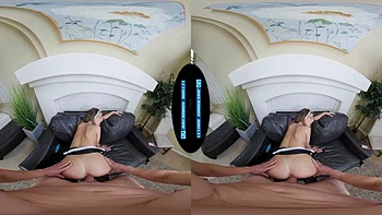 LETHAL HARDCORE VR - Your Horny College Maid Cleans Your Cock In Her Uniform: Porn