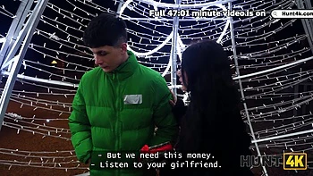 HUNT4K. Start with a nice striptease, get a big cock and lots of Christmas gifts!