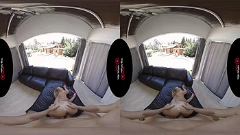 Fuck: Blowjob, Cowgirl  Babe VR Porn