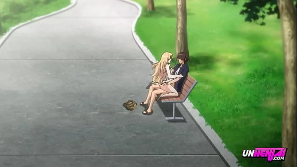 Fucking in a public park! Hentai