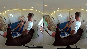 Kyra Hot Behind The Scenes VR Part One - Sloppy Creampie Into