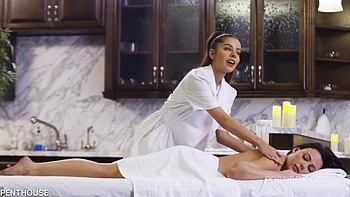 Lesbian Masseuse Vanna Bardot Has a Magic Tongue