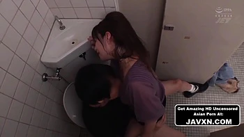 Busty Asian Milf Fucked In The Bathroom