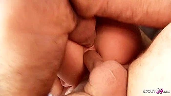 Skinny Teen 18+ Seduced To Rough Anal Dp Mmf Threesome By Old Guys