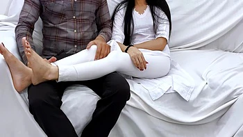 Seeing My Stepmother-in-laws Thin Waist And Thick Ass, My Penis Became Erect