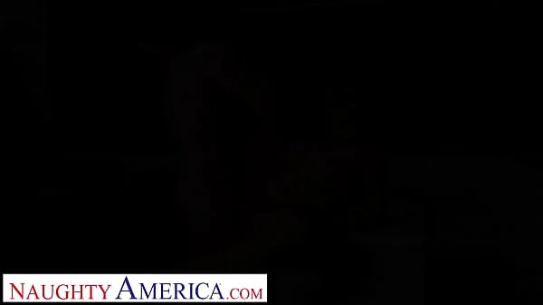 Naughty America - Big tit professor Sara Jay helps student fuck for the first time