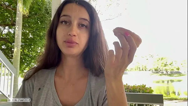 He cum on my face and sent to the backyard