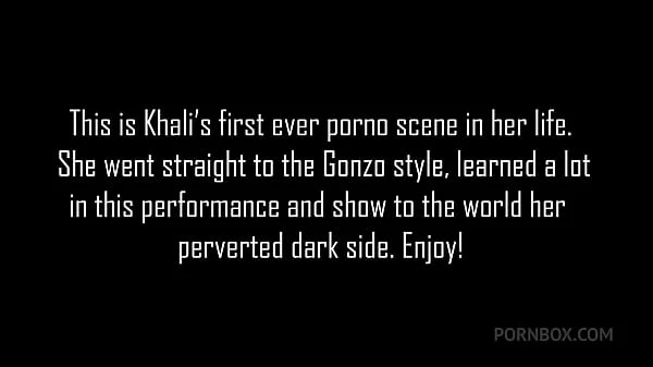 Brazilian super cute teen, KHALI first ever porn scene, straight to anal only fuck (First porn, BBC, 0% pussy, no make-up)