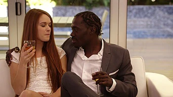 Redhead Kimberly Brix gets her pussy railed in doggy style