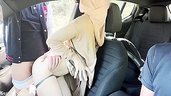 First Dogging In France. My Muslim Hijab Wifes First Fuck With A Stranger