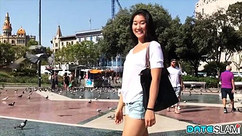 Afternoon Date In Barcelona With The Sexy Chinese Katana