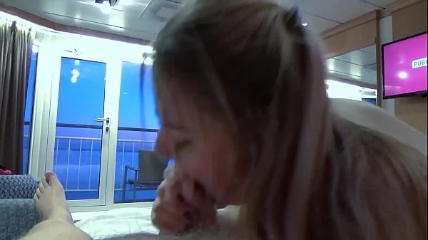 Cheating Wife Sucks Cock On A Cruise #CumSwallow