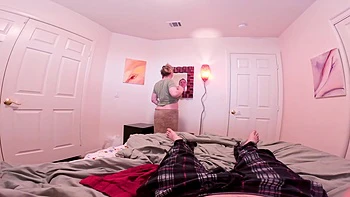 Sexy Stepmom Does Her Stepson And They Cum Together