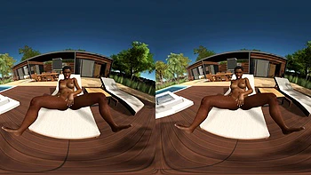 Fvr - 18 - Funtime At The Poolside - With Dahlia