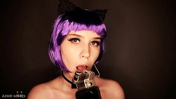 ASMR Neko Licking Mic  Kisses: Babe, Eporner  Solo Porn