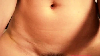 Big-Titted Babe Moans Loudly as She Cums Thrice on a Soft Di