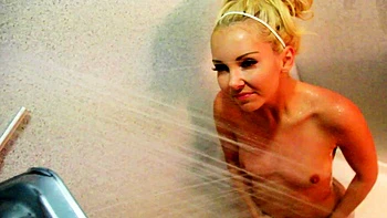 Hot Post Shower Lesbian Sex with Bree and Jenna