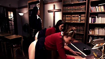 , and Felony - lesbian - anal - BDSM - lezdom - nun -