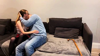 Puffy cameltoe bae cuntplowed by grandpa