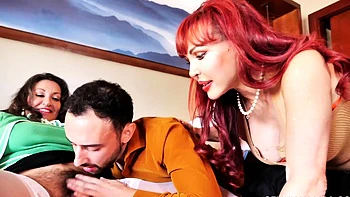 Redhead MILF Gets Banged After BJ