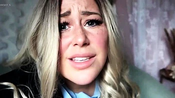 Lulu Blue – Reluctant daughter face fucked before school