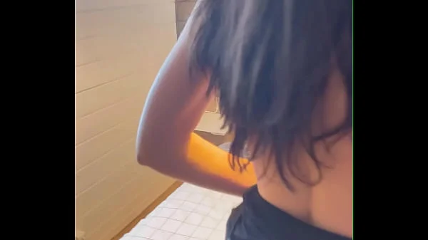 I invited my step mom to a restaurant and was rewarded with cool sex. POV