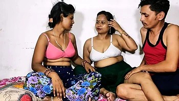 Filthy Indian Threesome Sex With Swinger Couple