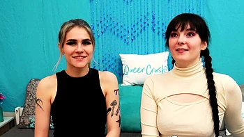 QueerCrush interview with Adalind Gray and Amelia Ivory