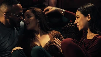 Horny FFM Xmas Threesome by ERIKA LUST