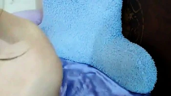 Busty Amateur Babe Plays with Sex Toy on Webcam