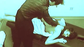 Massage client slut gets fucked