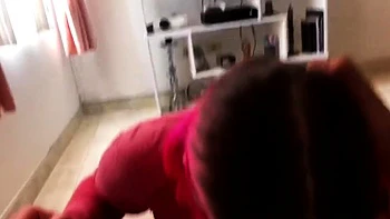 Sexy Brunette Babe Sucks Latino Dick and Smokes