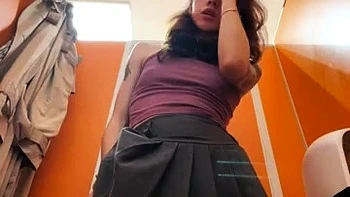 Lily__Belle cam model in public, toilets, changing