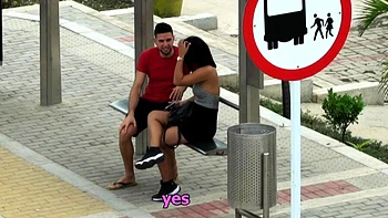 Brunette girlfriend webcam blowjob