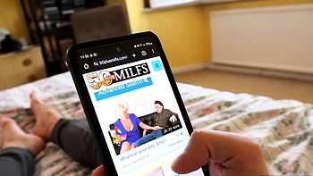 Booty blond ebony plays with her big boobs and pussy