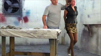 Amateur fetish big booty bitch riding with her bum