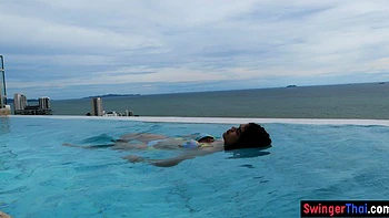 Bubble butt Thai teen fucked hard doggy