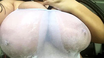 Big boobs milf masturbating