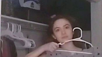 Brunette Solo Webcam Masturbation