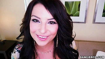 Amateur brunette loves black dick