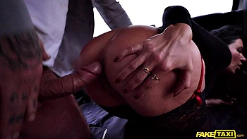 French MILF in red lingerie