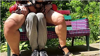 Stepmother In Law With Great Ass Masturbates And Pisses On Her Stepson In Law Outdoors