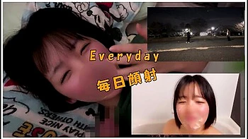 [amateur Couple] I Tried Facials Every Day. Japanese Hentai Movie