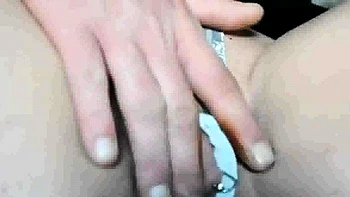 Massaging clit of my pierced pussy (close up)